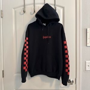 Official Halsey Unisex HFK Black and Red “Hopeless” Hoodie